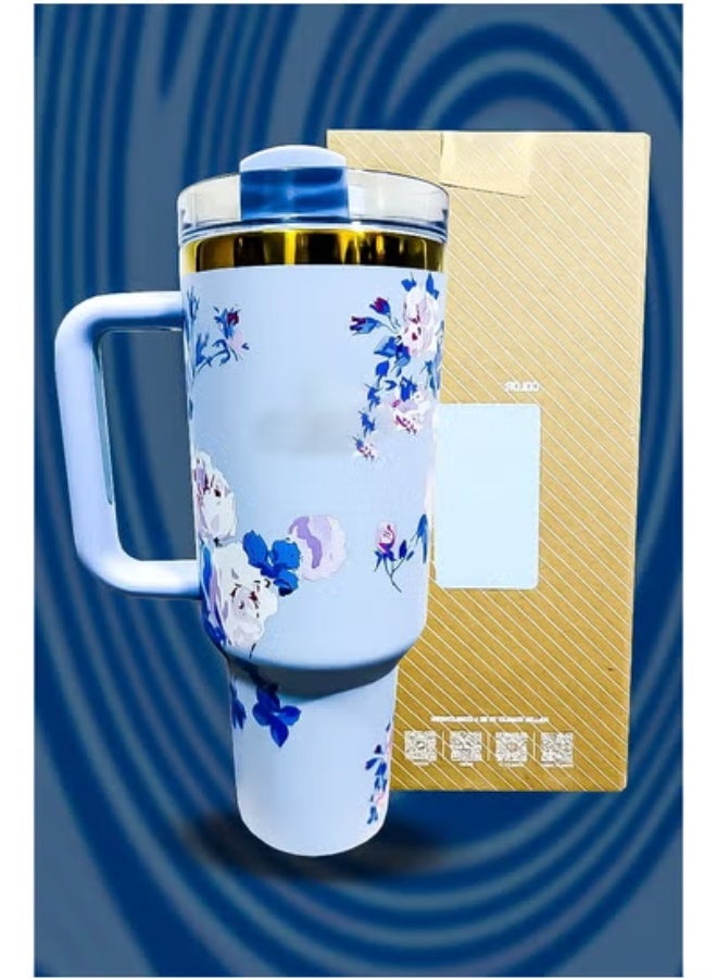 Stanley 40oz Tumbler Stainless Steel Mug with Straw – Leak-Resistant Lid, BPA-Free, Dishwasher Safe, Vacuum Insulated Travel Cup - Image 4