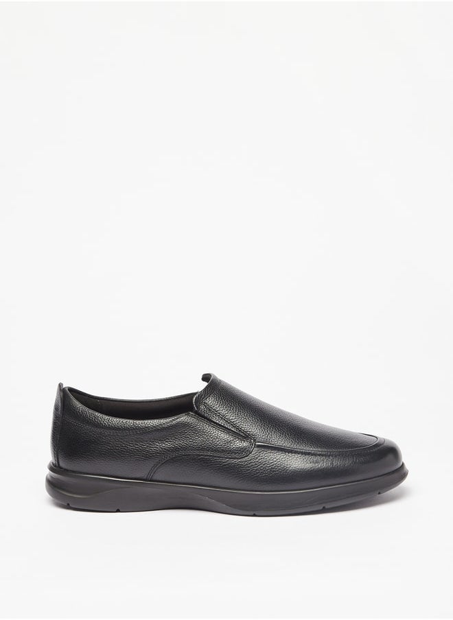 DUCHINI Men's Solid Slip-On Loafers  - Image 3