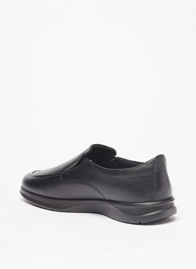 DUCHINI Men's Solid Slip-On Loafers  - Image 2