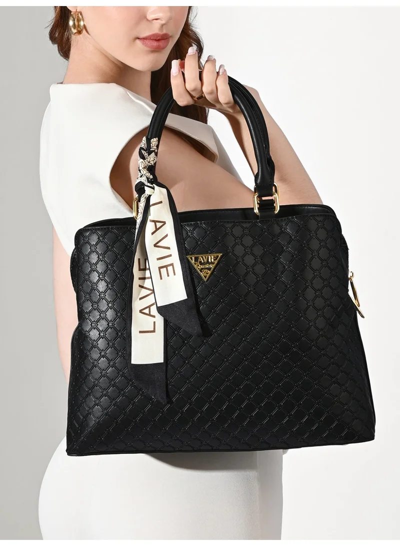 لافي حقيبة ساتشيل نسائية كبيرة بروفو  أسود