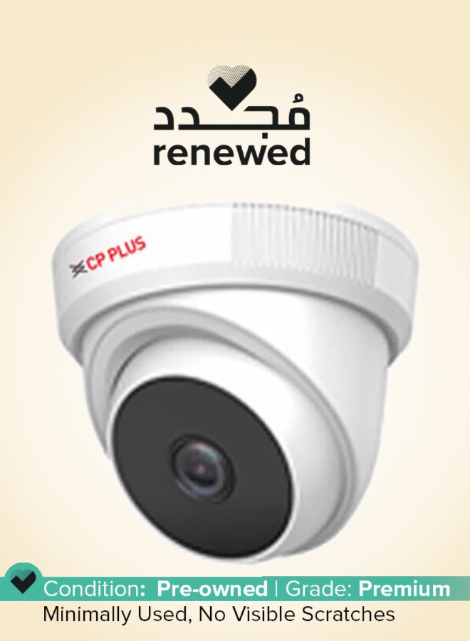CP PLUS Renewed - CP-USC-DC51PL2C-0360 5MP HD Indoor Dome Camera -White - Image 1