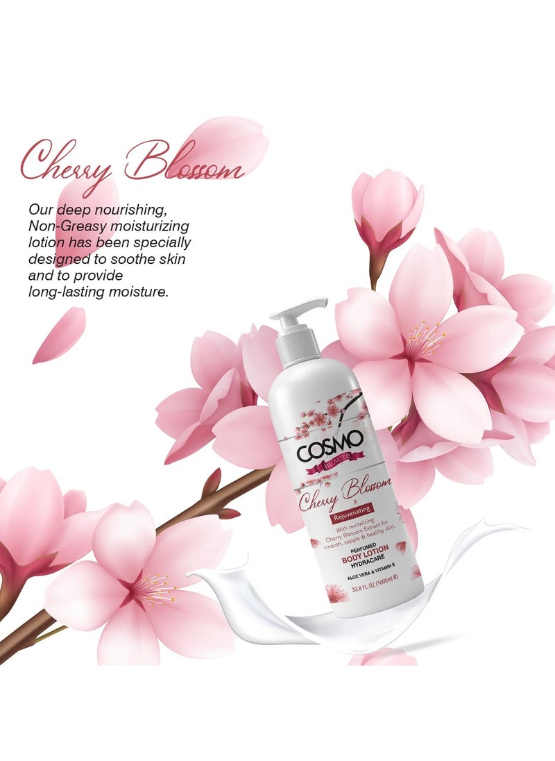 COSMO COSMO Cherry Blossom Body Lotion 1000ml  - Image 1