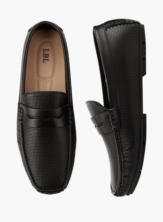 LBL by Shoexpress Men Waffle Textured Loafers - Image 3