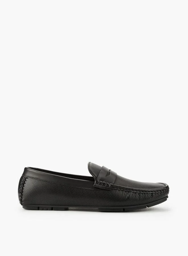 LBL by Shoexpress Men Waffle Textured Loafers
