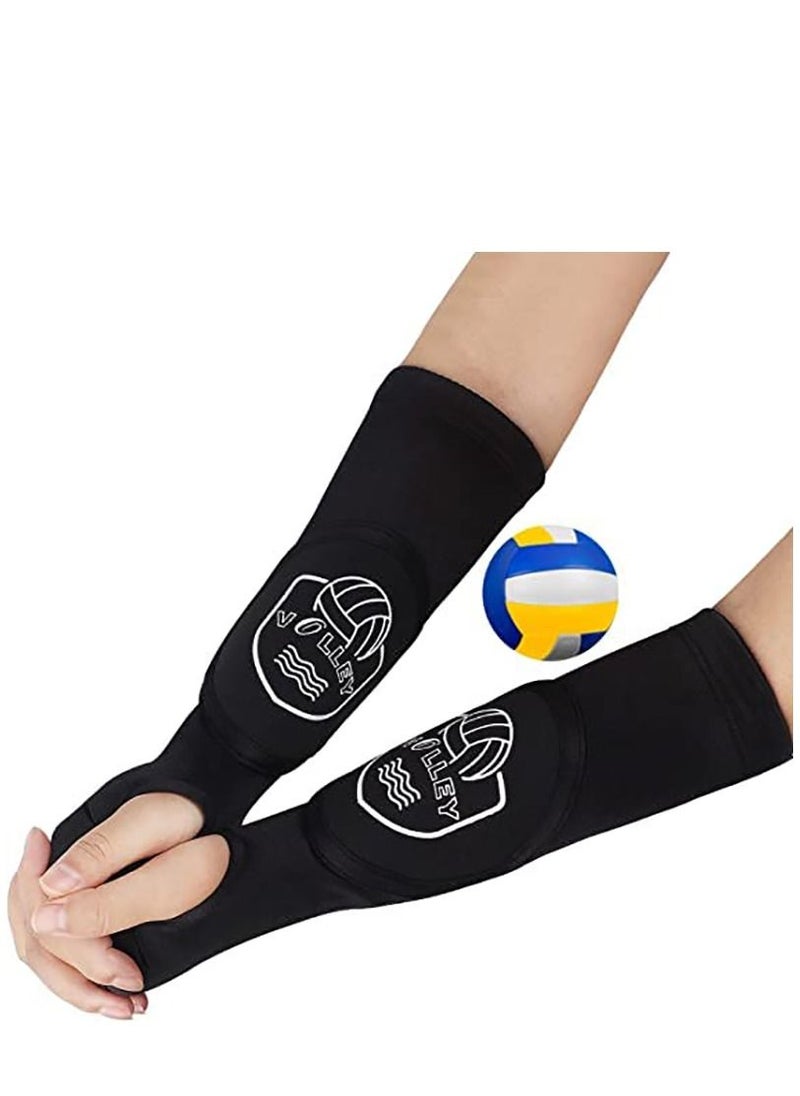 1 Pair Volleyball Arm Sleeves Passing Forearm Sleeves with Protection Pad Thumbhole Arm Sleeves for Youth Volleyball Training Protect Arms - pzsku/Z2E1D8674828D49DDE131Z/45/_/1682599781/57831639-248f-4a64-b8d4-6f947c1e1e34