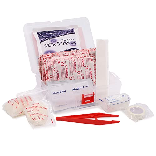 DMI 175-Piece First Aid Kit for Minor Injuries, Cuts and Scrapes, All-Purpose, Portable and Convenient, Includes Bandages, Injury Treatment, Dressings, and Instruments, HSA & FSA Eligible - Image 3
