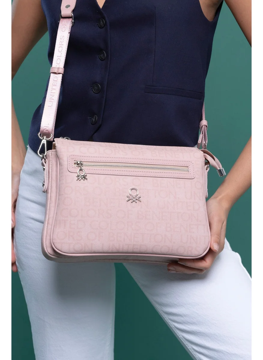 يونايتد كولورز أوف بينتيون Benetton Women's Crossbody Bag Powder BNT1276
