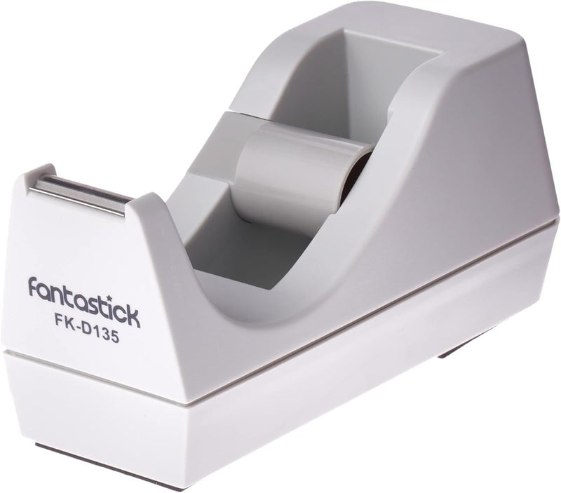 Fantastick Fk-D135-Gy Tape Dispenser With 1-Inch Core, Grey - Image 1
