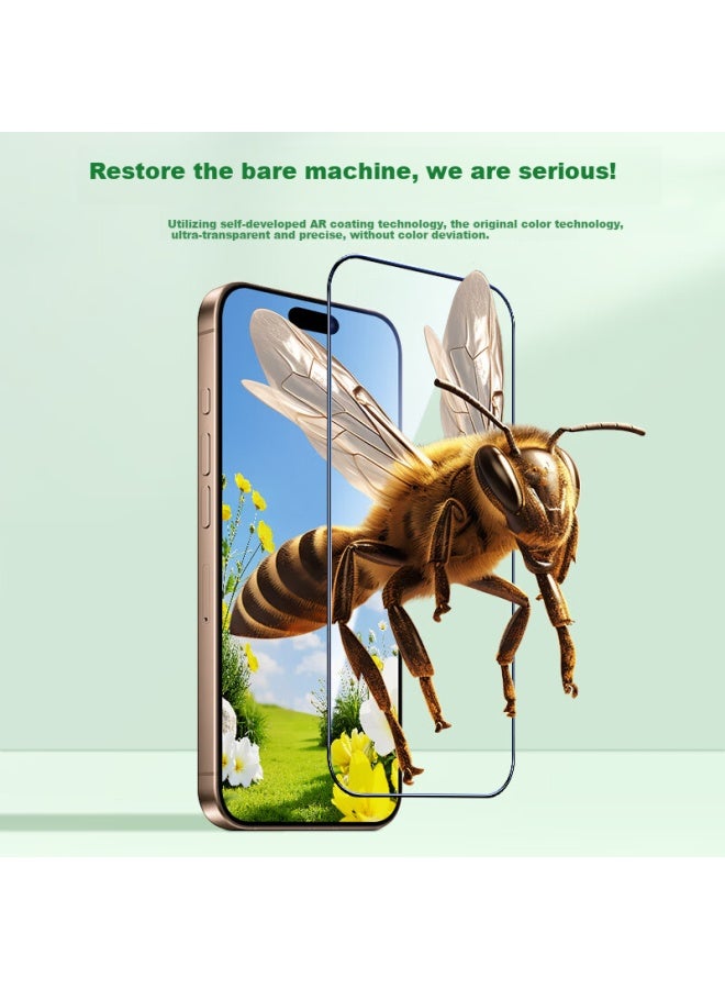 Bosqing tempered Glass Screen Protector For Apple 11pro, Iphone 11pro, X/xs, Full Screen Full Coverage, Anti-reflective, Anti-glare, Anti-shock, Anti-fingerprint P - Image 4