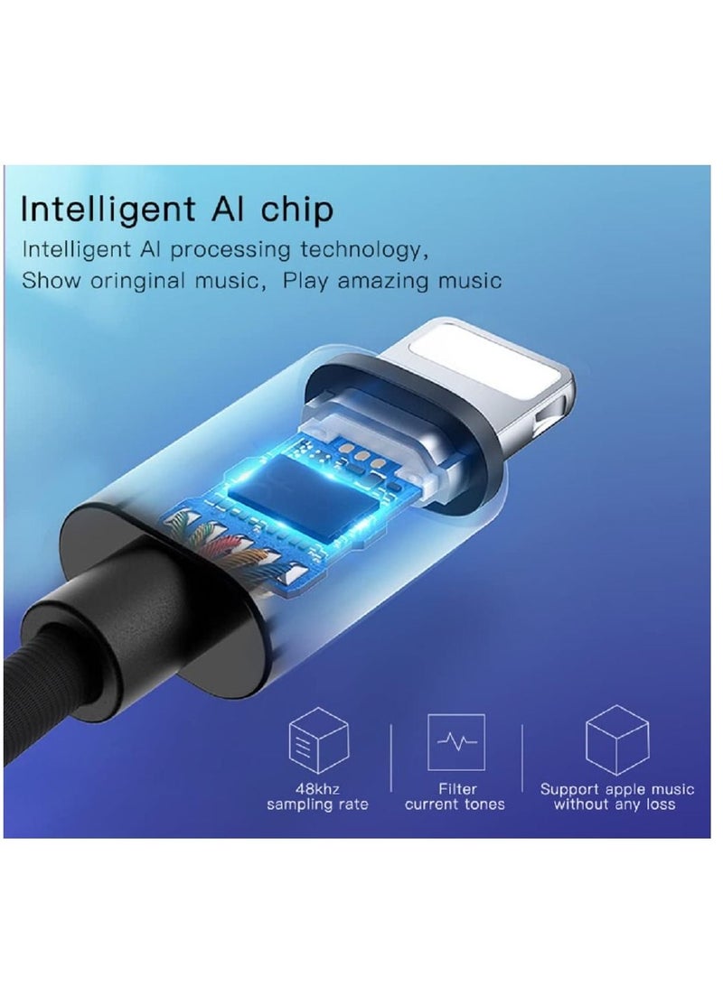 ريبنيو قابس 3.5 ملم - كابل Lightning AUX - Image 3