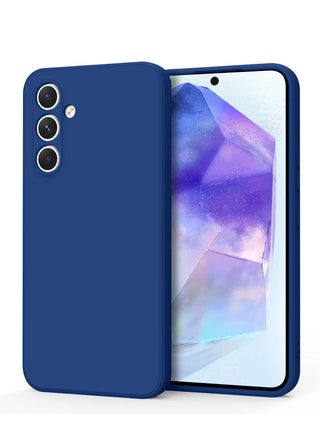 Samsung Galaxy A55 5G 2024 Premium Soft Liquid Silicone Case Cover (MCRPSN) - Navy Blue - pzsku/Z2E1DBA1CF020B9E60E4CZ/45/1746950703/462cec75-641d-470f-83be-072e86c894cc