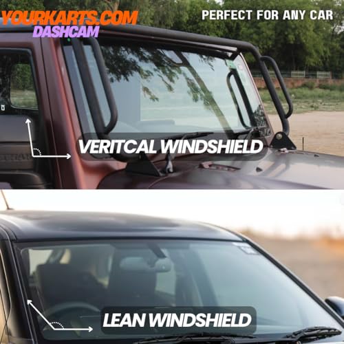 YOURKARTS.COM Compact HD Dash Cam 1296P/1080P with WiFi & Viidure App, Motion Detection, 128GB Support, Wide Temp Range, 12V-24V Compatible, USB-A to Type-C Cable 3m – 18-Month Warranty - Image 4