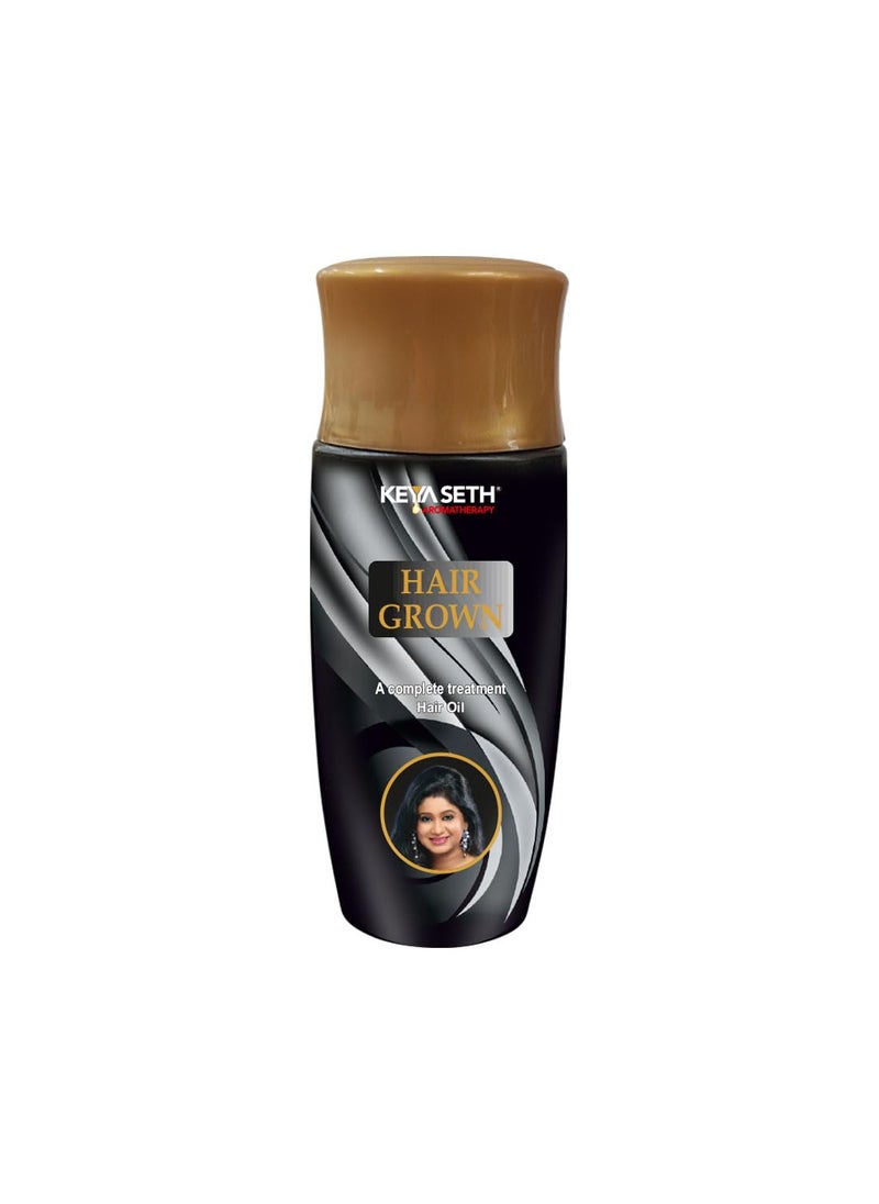 KEYA SETH AROMATHERAPY, DEVICE OF DROP KEYA SETH AROMATHERAPY Hair Grown Oil with Bhringraj for Hair Growth Thicker Darker Shiny Hair with Methi Amla for Men Women Hair Oil 100mL  - Image 1