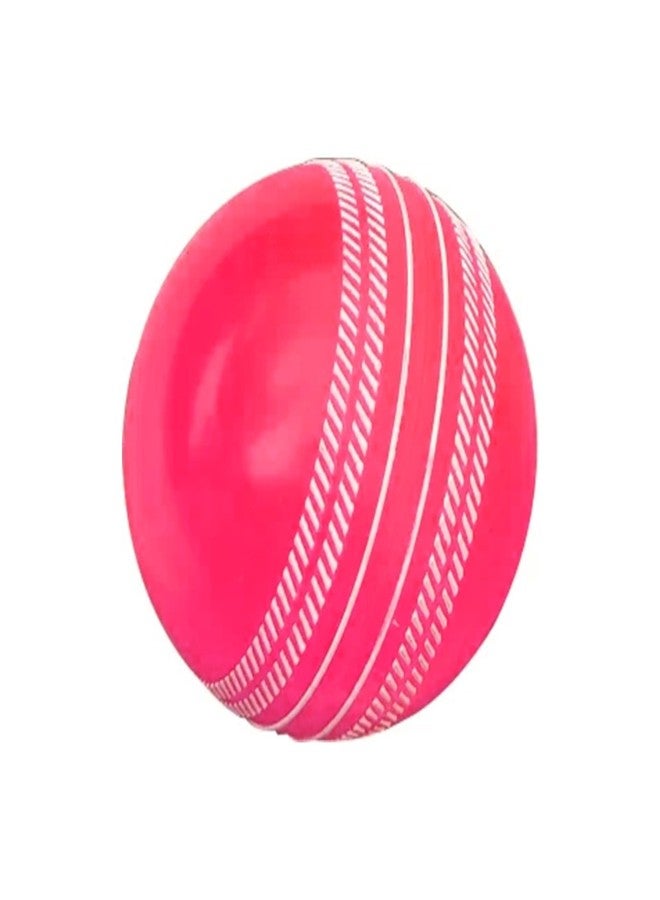 CLOVERBYTE Professional Rubber Synthetic Ball i10 for Cricket Practice Soft Pink Cricket Rubber Ball - Image 3