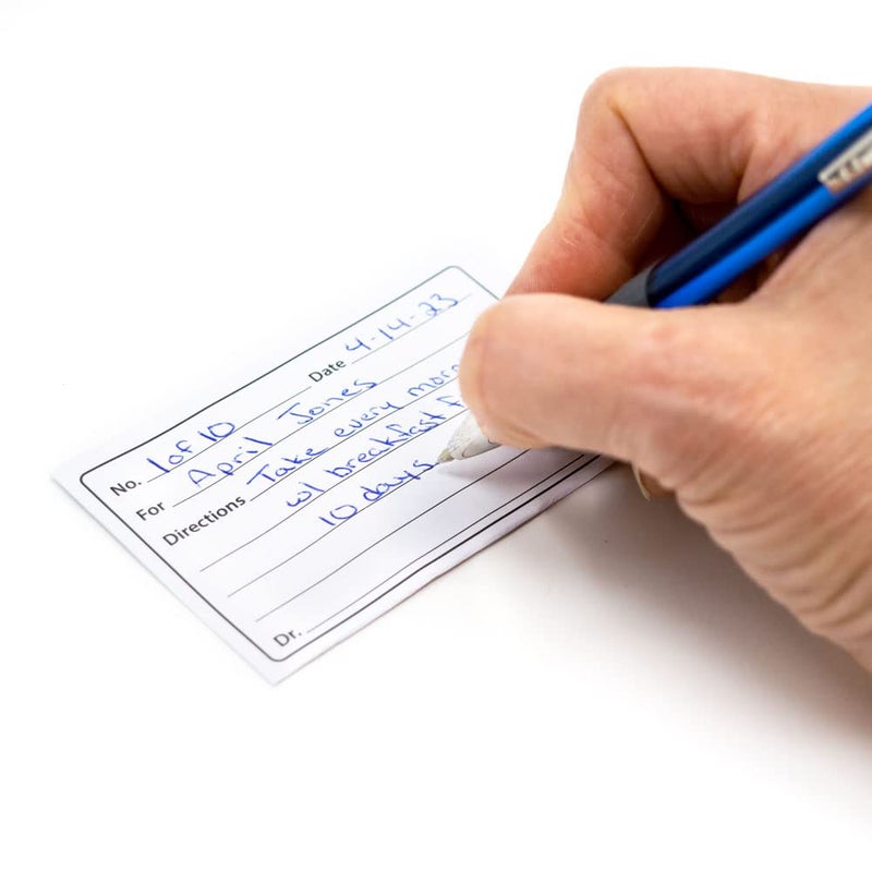pill thing Printed Pill Envelope with Peel and Seal Pressure Closure - 3.5" x 2.5", Easy to Fill, Holds Variety of Pill Sizes (100) - Image 5