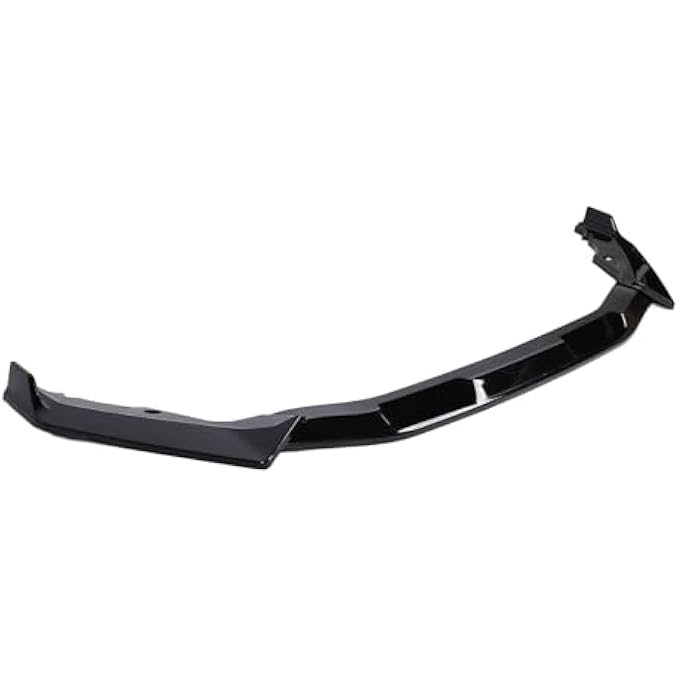 Eujgoov Front Bumper LipGlossy Black Higability ABS LIP Spoiler for 2020-2022, Easy Installation for Sporty Style Enthusiasts - Image 5