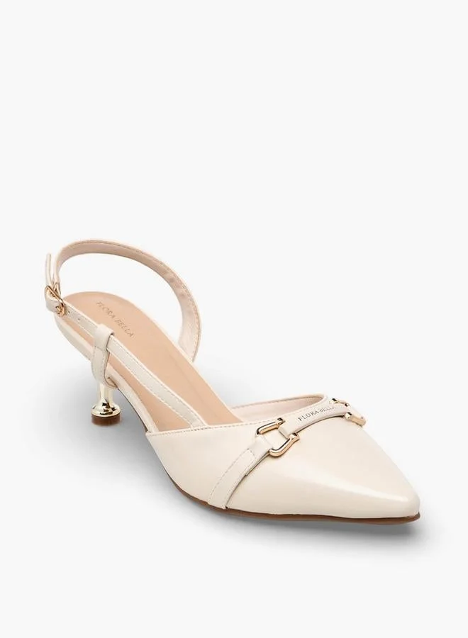 Flora Bella By Shoexpress Flora Bella Women Cone Heel Pointed Toe Shoes