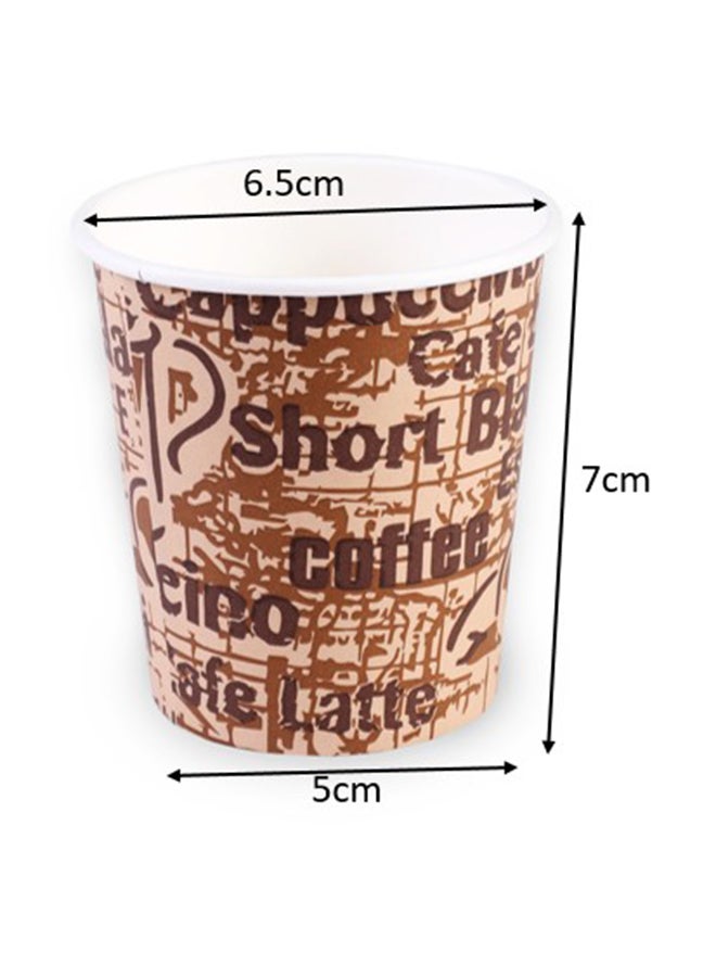 HOME CHOICE Disposable Paper Cup 50-Pieces, 6 Oz, 177 ml Capacity, Party Paper Cups  - Image 3