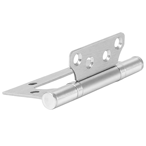 SINJEUN 18 PCS 4 x 3 Inch Non-Mortise Door Hinges, Stainless Steel Flush Heavy Duty Door Hinges with 144 Mounting Screws for Motorhome, Trailer, Camper, Brushed Surface, Silver - Image 5