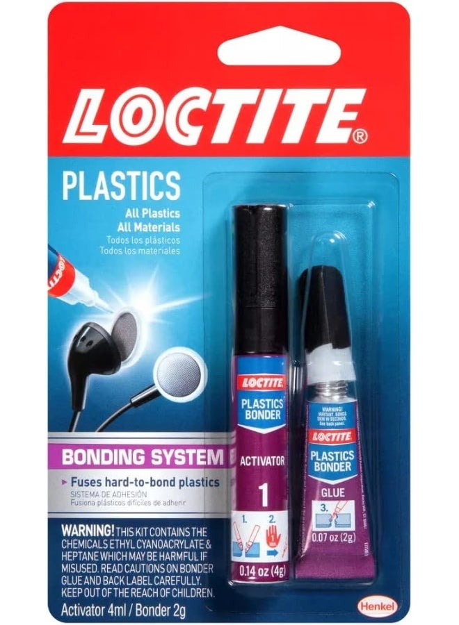 Loctite Plastic Bonder Glue 2 G  - Image 1