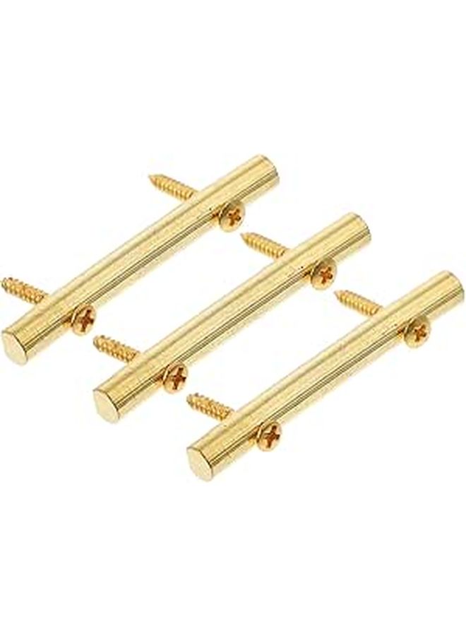 Zinc Alloy Guitar String Stabilizer Bar 48MM Gold Pressure Chord Rods for Improved Stability - Image 1
