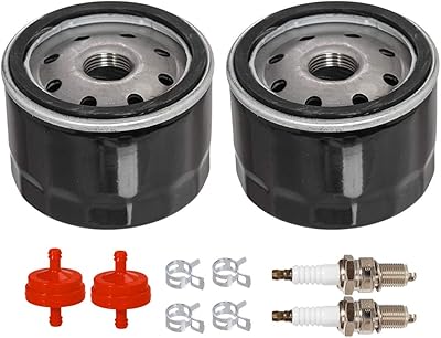 HIFROM HIFROM 951-12690 Oil Filter Fuel Filter Spark Plug Compatible with Cub Cadet CC30 CC30H Craftsman LT1500 LT3800 LT4200  - Image 1