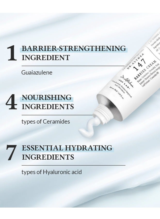 Dr.althea 147 Barrier Cream, Hyaluronic Acid, 50ml  - Image 2