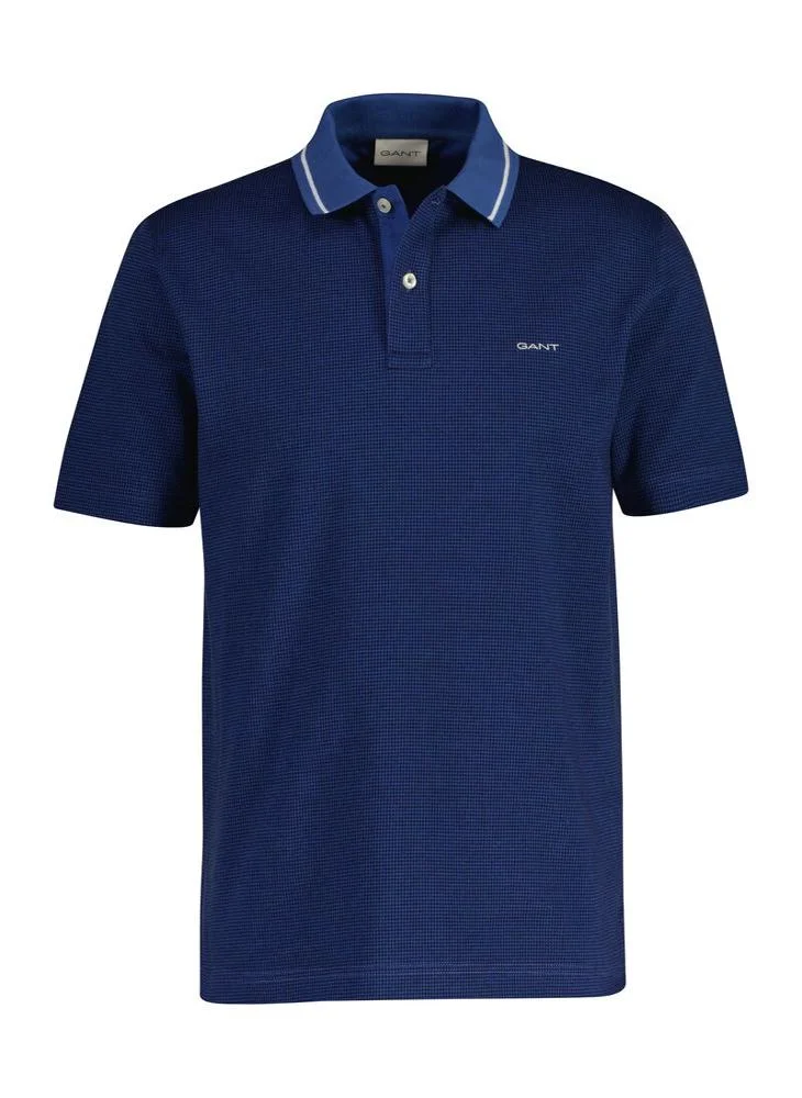 GANT Micro Houndstooth Polo