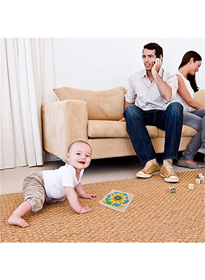 1 Set Growing up Jigsaw Puzzle Multilayer Jigsaw 3D Puzzle Board Animal Shape Puzzle Cartoon Puzzle Sunflower Puzzle Kids Toy Puzzle Toy Wooden Hen Men and Women Toddler - Image 2