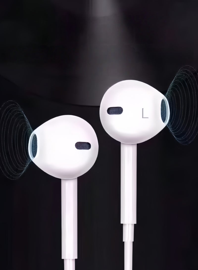 BlueHole Ear Plugs with USB C wired Headphones (with microphone and volume control), in-ear Headphones - Image 3