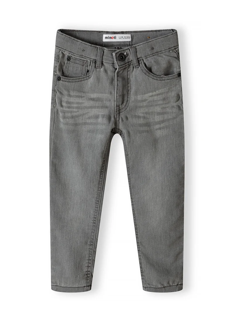 مينوتي Small Kids Boys  Knitted Structured Denim Jean