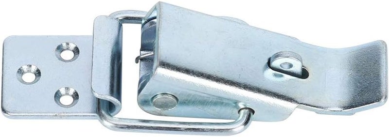 4Pcs Stainless Steel Spring Hasp Lock Case Latch Chrome Plated Hardware Fastener - Image 5