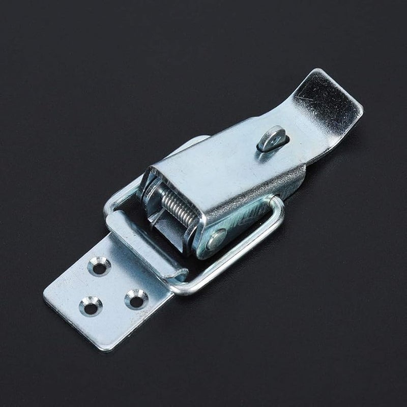 4Pcs Stainless Steel Spring Hasp Lock Case Latch Chrome Plated Hardware Fastener - Image 4