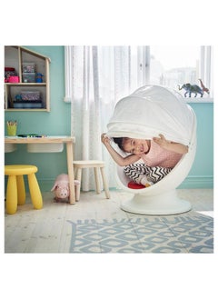 erorex Swivel armchair, white/red  - Image 2