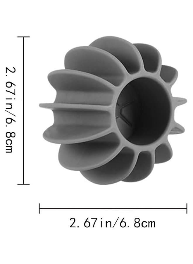 4Pcs 2025 Reusable Scrubbing Laundry Balls Washing,1PC Silicone Machine Steamer Dryer Washer Ball - Image 2