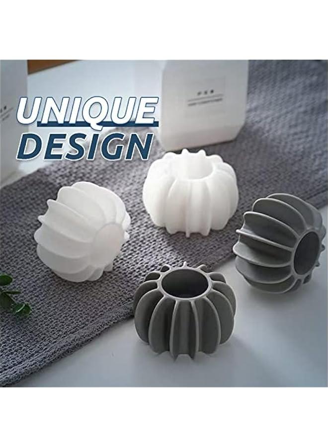 4Pcs 2025 Reusable Scrubbing Laundry Balls Washing,1PC Silicone Machine Steamer Dryer Washer Ball - Image 4