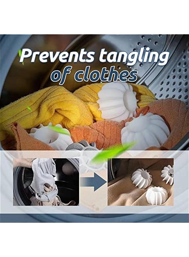 4Pcs 2025 Reusable Scrubbing Laundry Balls Washing,1PC Silicone Machine Steamer Dryer Washer Ball - Image 5