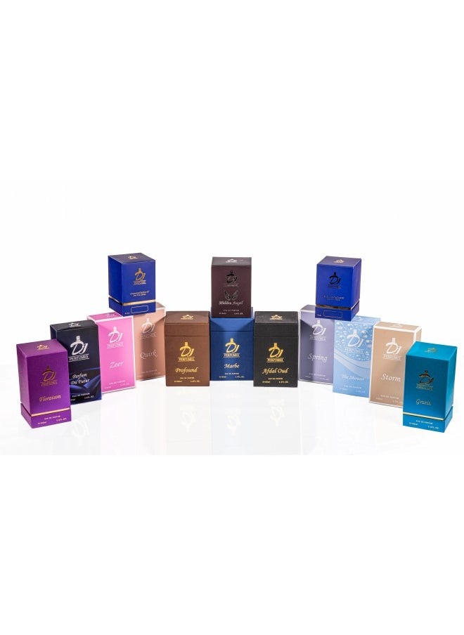 DJ Perfumes 2pcs Assorted Set of EDP 3ml for Men & Women  - Image 5