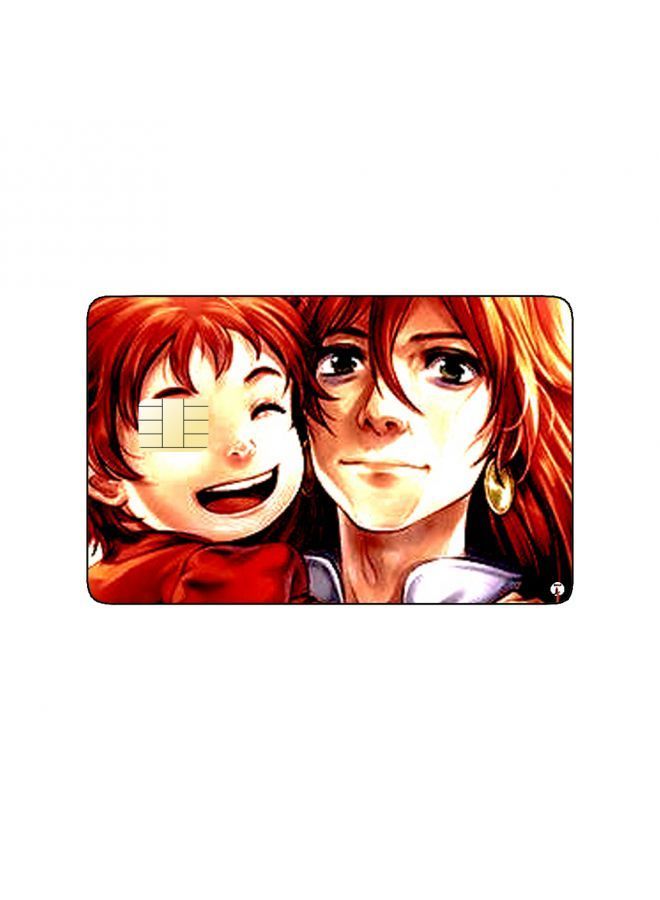 RKN PRINTED BANK CARD STICKER Ponyo And Fujimoto From Ponyo Anime - Image 1