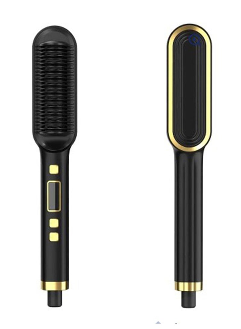 NAFEH Hair Straightener Comb 2 In 1 Hair Straightener Professional Styling Comb Portable quick Heating styling Electric Hot Straightening Iron Hair Curler Straightener Set - Image 4