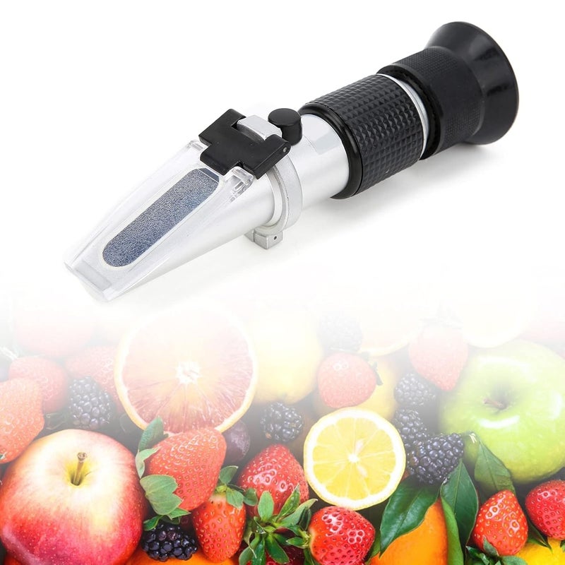 0-90% Refractometer Sugar Refractometer Held Sugar Content Measurement Tester for Fruit Beverages Honey - Image 2