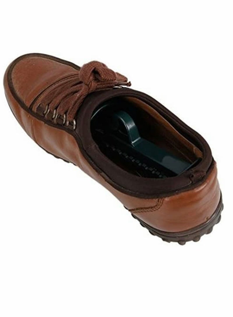 سيوسي شجرة الأحذية ، زوجان من البلاستيك العملي القابل للتعديل طول شجرة الأحذية للرجال ، حامل الحذاء القابل للتمدد ، حامل التمهيد المنظم ، مشكل الحذاء على شكل أصابع القدم حماية Crep ، أسود - Image 2