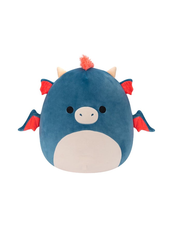 Squishmallows 16 inch Large Plush Carin Blue and Orange Dragon , Officially Licensed Kellytoy Plush Toy, Colorful Soft Toy, Gift for Kids, Girls & Boys Washable Squishy Stuff Toy Multicolor All Age  - Image 1
