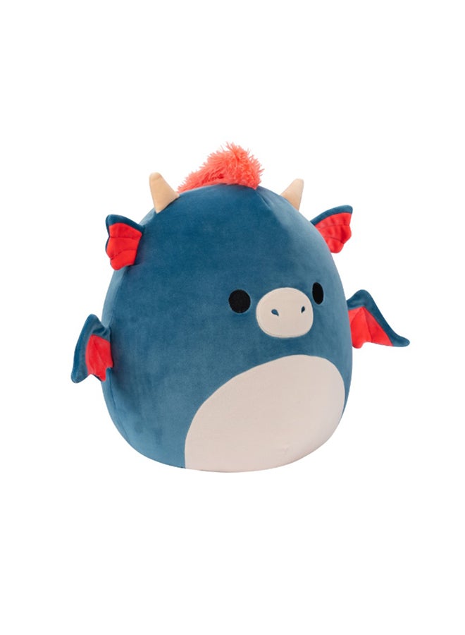 Squishmallows 16 inch Large Plush Carin Blue and Orange Dragon , Officially Licensed Kellytoy Plush Toy, Colorful Soft Toy, Gift for Kids, Girls & Boys Washable Squishy Stuff Toy Multicolor All Age  - Image 2