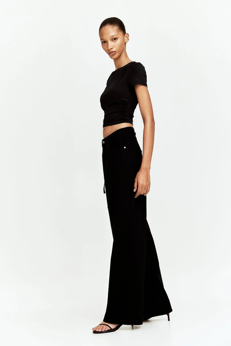 H&M Draped T-shirt