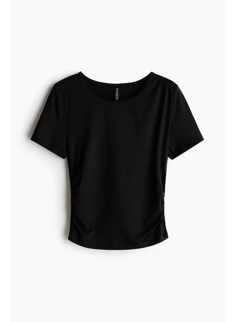 H&M Draped T-shirt