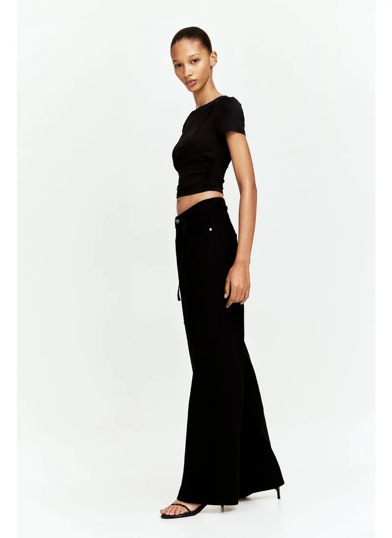 H&M Draped T-shirt