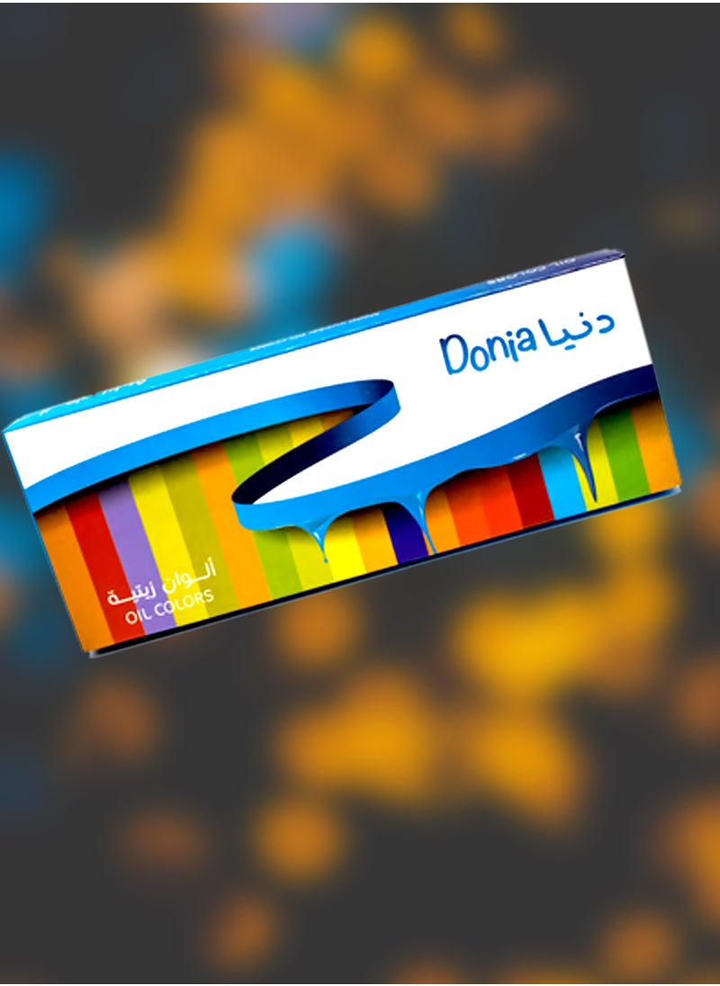 Donia Oil Colours 12 pieces 
