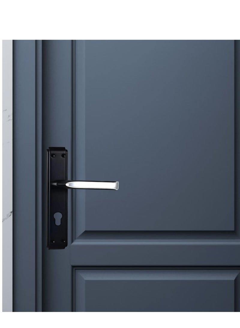 KANA Door Handle Set, Modern and Elegant Door Handle - Durable and Easy to Install - Door handle with classic design for Residential Office Doors Includes Installation Screws. - Image 4
