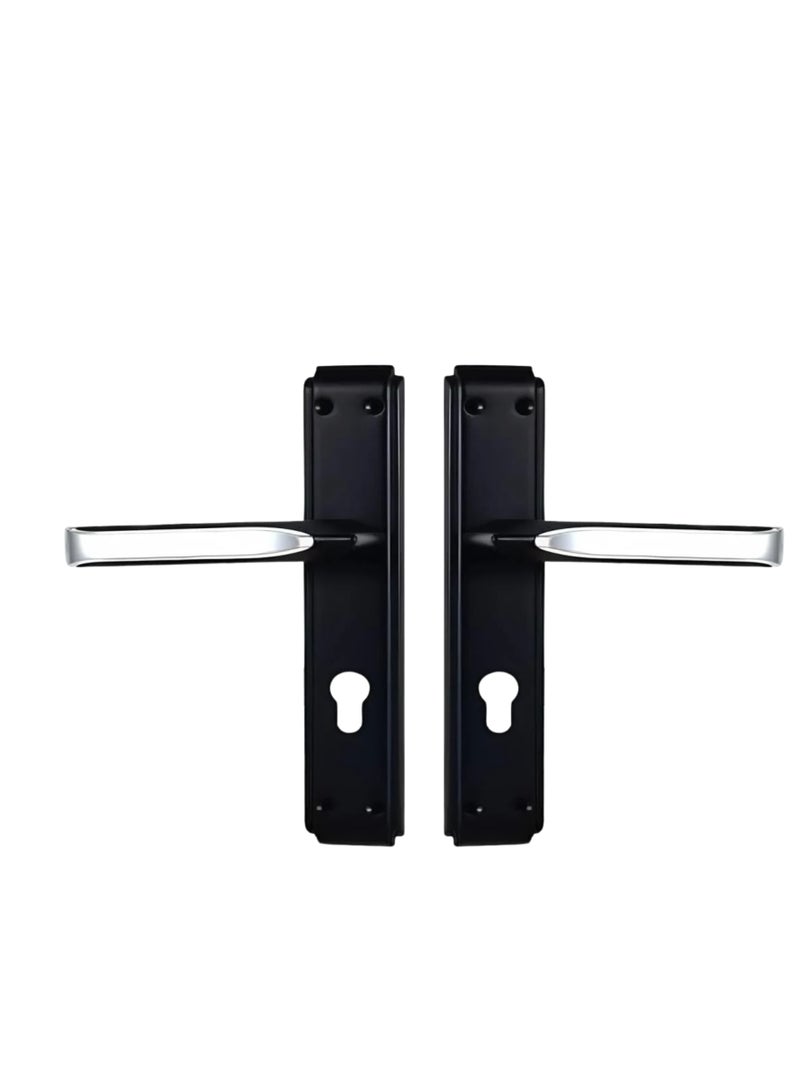 KANA Door Handle Set, Modern and Elegant Door Handle - Durable and Easy to Install - Door handle with classic design for Residential Office Doors Includes Installation Screws. - Image 1